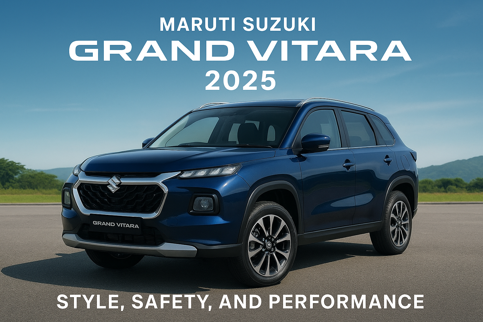 मारुति सुजुकी ग्रैंड विटारा 2025 – परिवार और एडवेंचर के लिए परफेक्ट SUV